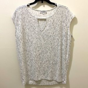 Michael Stars Los Angeles - Knit Keyhole Top, Size M
